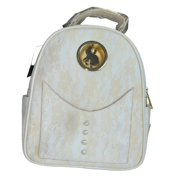 Loungefly Handbags - NWT- Disney Lounge Fly Beauty and the Beast mini backpack.